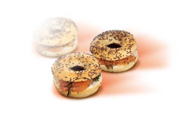 OK-2 MINI BAGEL SAUMON